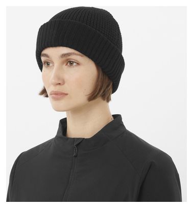 Salomon Docker Beanie Black
