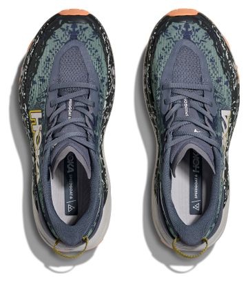 Chaussures Trail Hoka Speedgoat 6 Gris/Vert/Orange Femme