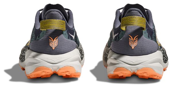 Chaussures Trail Hoka Speedgoat 6 Gris/Vert/Orange Femme