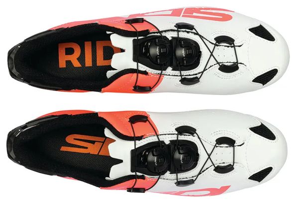 Chaussures Route Sidi Shot 2s Blanc/Coral