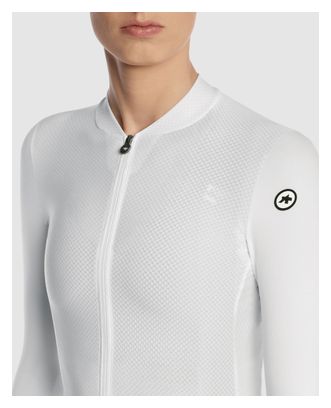 Maillot Manches Longues Femme Assos Uma GT S11 Blanc