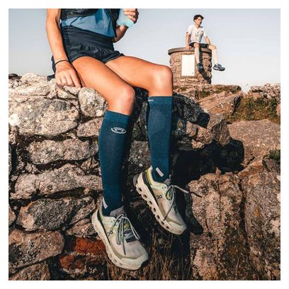 Chaussettes BV Sport Trail Ultra compression Bleu/Gris