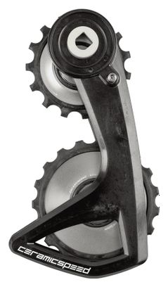 Cubierta de desviador Ceramicspeed OSPW RS Alpha Sram Red D1/E1 y Force D1 AXS Ruta 12V V2 Plata