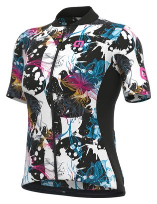 Kurzarm Trikot Women Alé Chios Floral Print