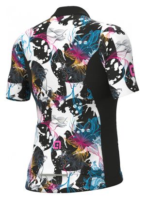 Kurzarm Trikot Women Alé Chios Floral Print