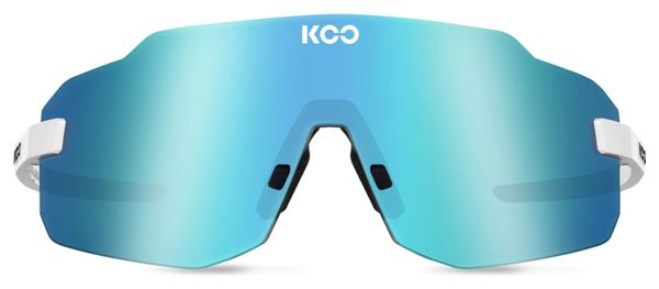 KOO Supernova Unisex Glasses White / Turquoise