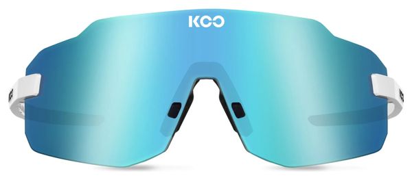 Lunettes KOO Supernova Blanc / Turquoise 