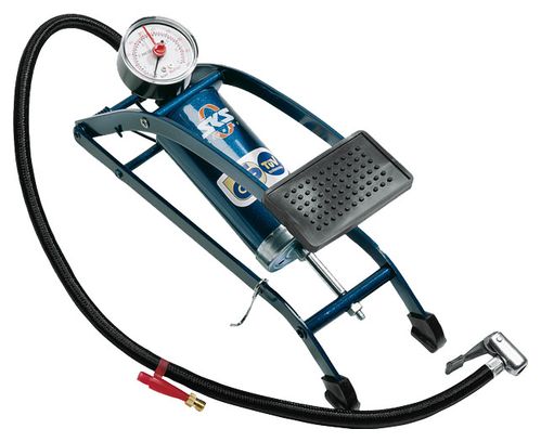 Pompa da pavimento SKS Picco (Max 73 psi / 5 bar) Blu