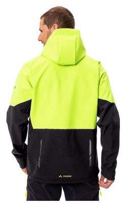 Vaude Qimsa Softshell Jacket Giallo Fluorescente
