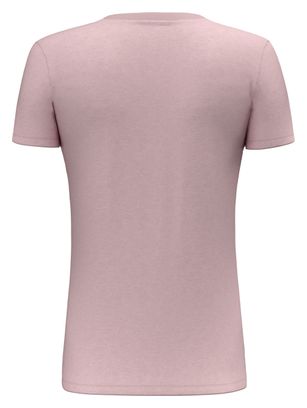 Women's Short-Sleeved T-Shirt Salewa Solidlogo Pink