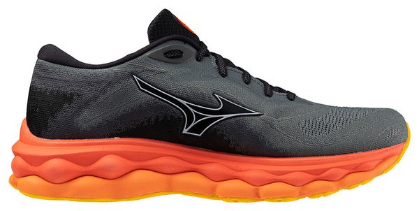 Zapatillas de Running para Hombre Mizuno Wave Sky 7 Gris Naranja