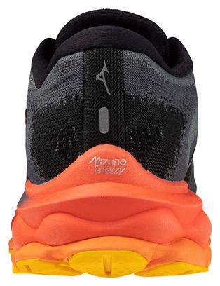 Chaussures de Running Mizuno Wave Sky 7 Gris Orange Homme
