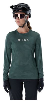 Maglia a maniche lunghe Fox Ranger TruDri verde salvia da donna
