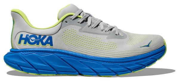 Chaussures Running Hoka Arahi 7 Gris/Bleu/Vert Homme