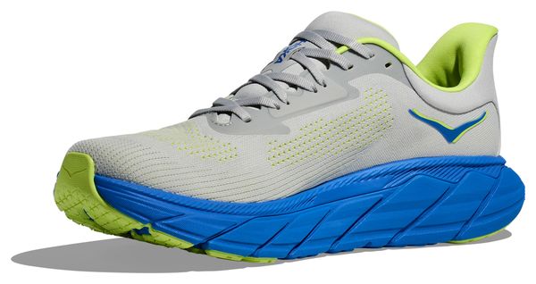 Hoka Arahi 7 Grijs/Blauw/Groen Heren Hardloopschoenen