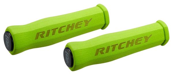 Paire de Grip Ritchey WCS TrueGrip Néoprène 130mm Vert