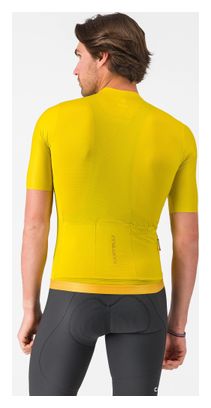 Maillot Manches Courtes Castelli Espresso 2 Jaune Homme
