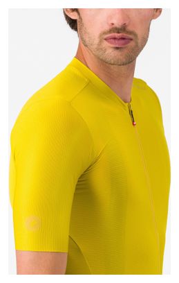 Maillot Manches Courtes Castelli Espresso 2 Jaune Homme
