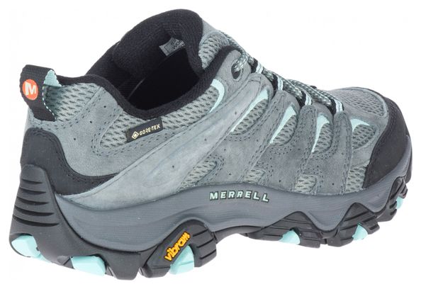 Chaussures de Randonnée Femme Merrell Moab 3 Gtx Gris / Bleu 