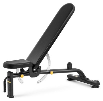 Banc de musculation inclinable réglable coussins ergonomiques 135 kg max