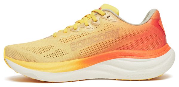 Zapatillas de running Saucony Ride 19 amarillas/naranjas para hombre