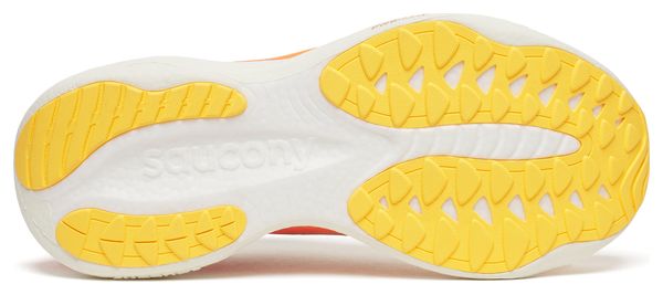 Zapatillas de running Saucony Ride 19 amarillas/naranjas para hombre