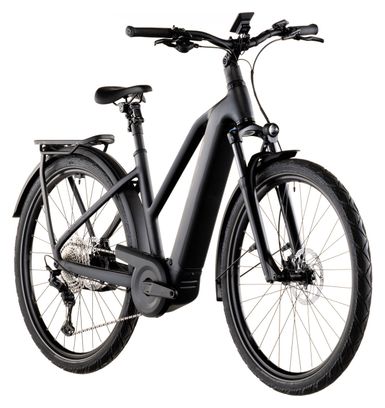 VTC Électrique Cube Kathmandu Hybrid Pro 800 Trapeze Shimano Deore/Deore XT 12V 800 Wh 700 mm Noir Coal 2026