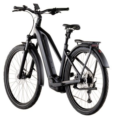 VTC Électrique Cube Kathmandu Hybrid Pro 800 Trapeze Shimano Deore/Deore XT 12V 800 Wh 700 mm Noir Coal 2026