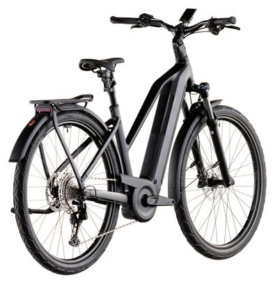 VTC Électrique Cube Kathmandu Hybrid Pro 800 Trapeze Shimano Deore/Deore XT 12V 800 Wh 700 mm Noir Coal 2026