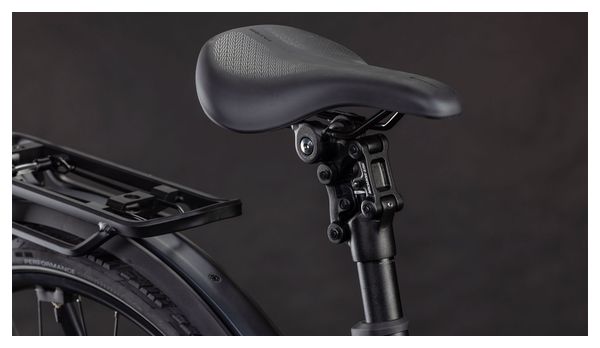 VTC Électrique Cube Kathmandu Hybrid Pro 800 Trapeze Shimano Deore/Deore XT 12V 800 Wh 700 mm Noir Coal 2026