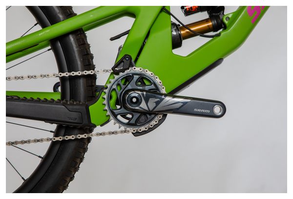 Gereviseerd product - Santa Cruz Nomad 5 Carbon CC All Mountain Bike Sram X01 Eagle 12V 27,5'' Mat Groen/Roos 2021
