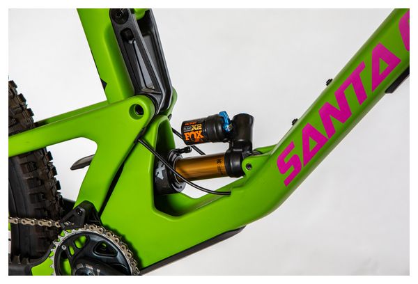 Producto Reacondicionado - Santa Cruz Nomad 5 Carbon CC Bicicleta Todo Terreno Sram X01 Eagle 12V 27,5'' Verde Mate/Rosa 2021