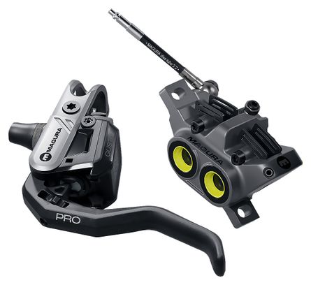 Freno de disco Magura Gustav Pro delantero o trasero (sin disco) Negro/Gris