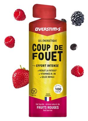 Energy Gel Overstims Coup de Fouet Fruits Rouges pack 36 x 34g