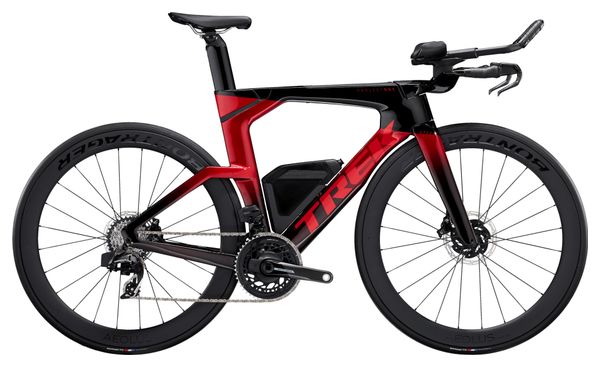 Vélo de Triathlon Trek Speed Concept SLR 7 Sram Force AXS 12V 700 mm Rouge 2025