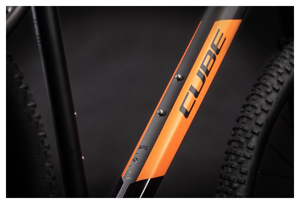 Cube Aim SL Hardtail MTB Shimano Alivio Acera 9S 29 Black Orange 2021 Alltricks