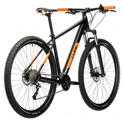 Cube Aim SL MTB rígida Shimano Alivio / Acera 9S 29'' Negro Naranja 2021