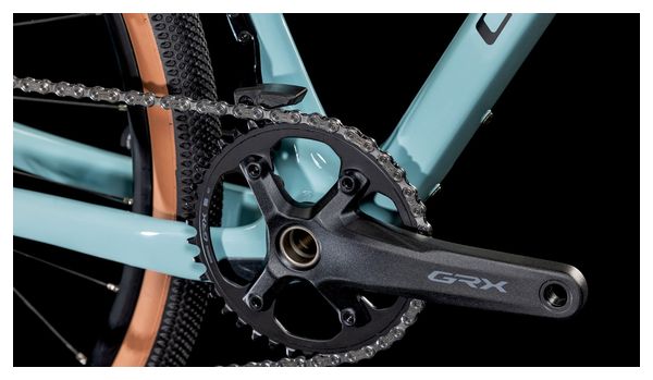 Cube Nuroad C:62 One Gravel Bike Shimano GRX 12S 700 mm Blue Teal Grey 2025