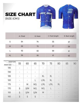 Cycling jersey with pockets men blue ROCKBROS