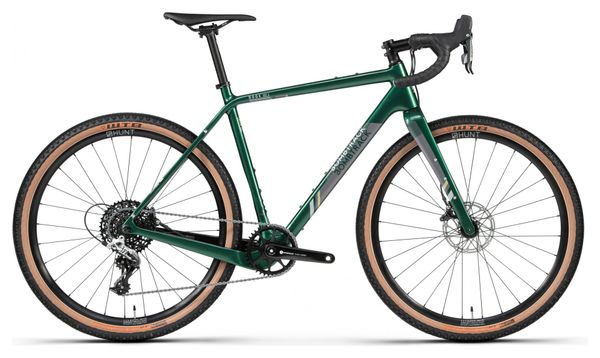 Bombtrack Hook EXT C Gravel Bike Sram Apex 11S 650b Glossy Dark Green