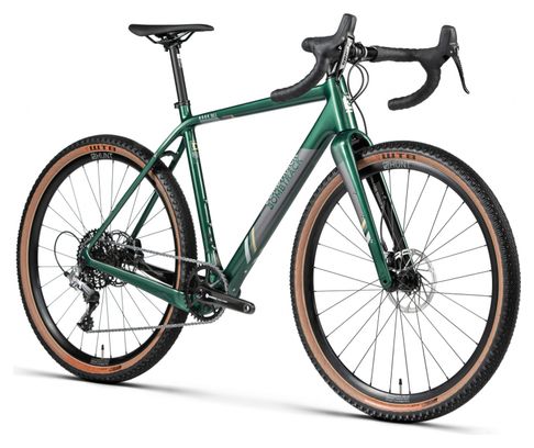 Bombtrack Hook EXT C Gravel Bike Sram Rival 11S 650b Glossy Dark Green