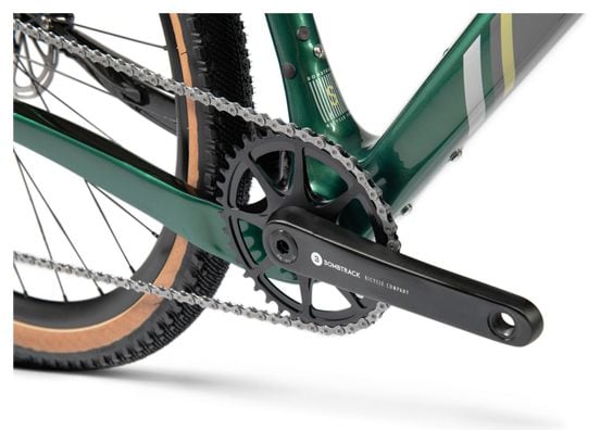 Bicicleta Gravel Bombtrack Hook EXT C Sram Apex 11S 650b Verde Oscuro Brillante