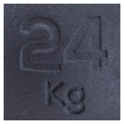Kettlebell Domyos 24kg Noir/Gris