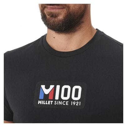 T-Shirt Manches Courtes Millet M100 Noir Homme