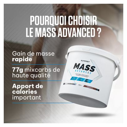 Mass Advanced (4kg) - Superset Nutrition - Chocolat - Gainers