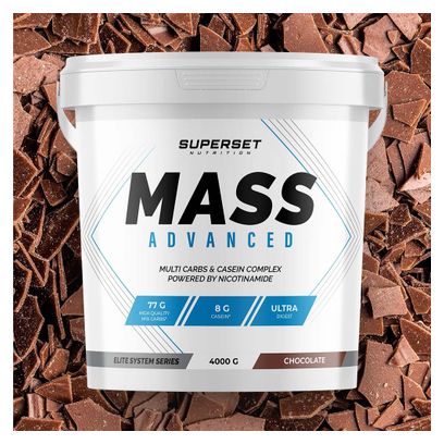 Mass Advanced (4kg) - Superset Nutrition - Chocolat - Gainers