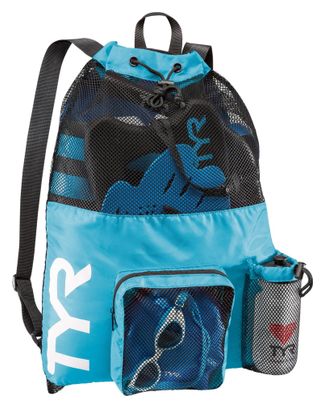 Tyr Big Mesh Mummy 40L Zwemtas Blauw