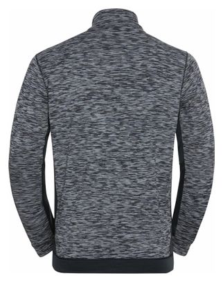 Zip Top Odlo Berra Schwarz Grau