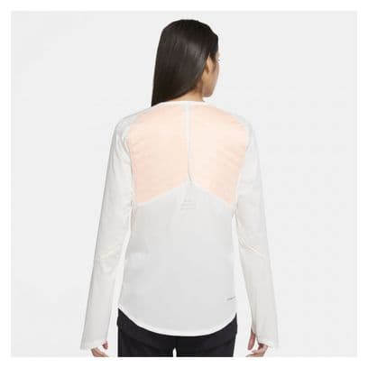 Nike Storm-Fit ADV Run Division Thermal Jacket White Pink Women
