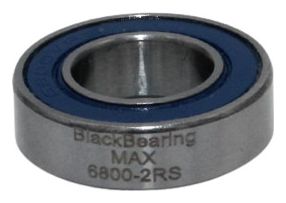 Rodamiento negro 61800-2RS Max 10 x 19 x 5 mm